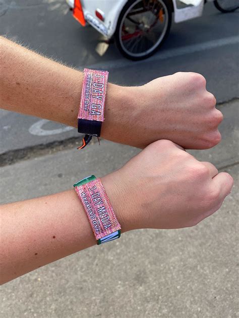 <b>Wristbands</b> will be mailed in advance of the festival. . Acl wristband